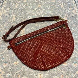 Clare V. Woven Toffee, Grande Fanny